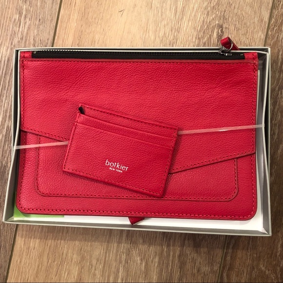Botkier Handbags - Red Clutch With Gift Box